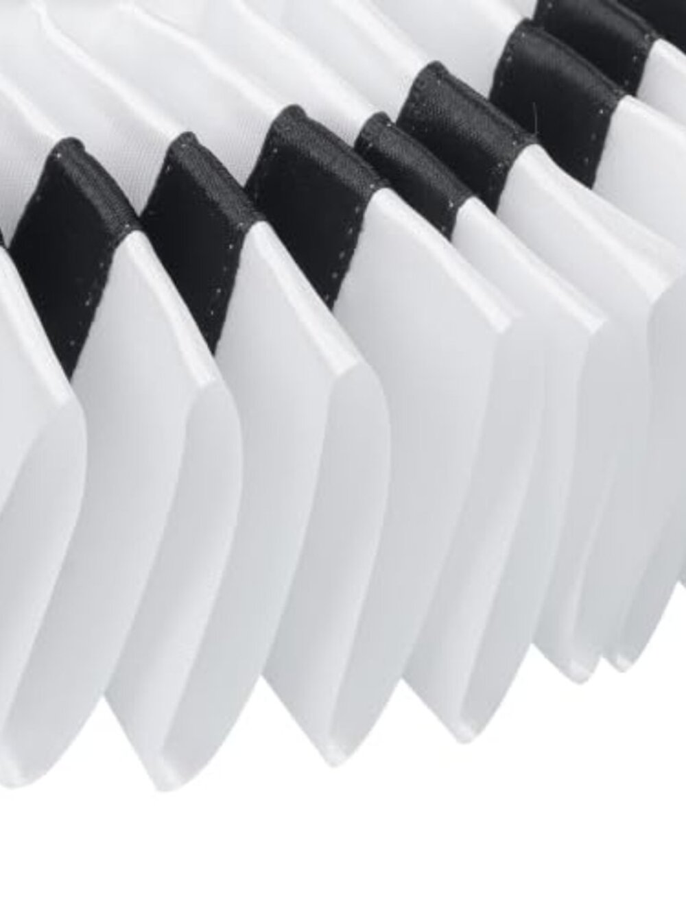 PURFUN Renaissance Ruffled Collar Satin Neck Ruff Adjustable Multi-Layer Cosplay - Picture 6 of 7